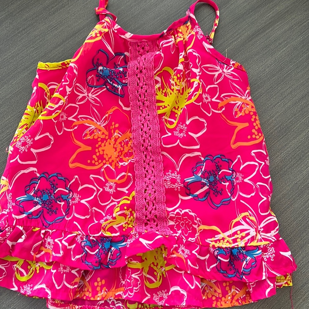 Floral tank top